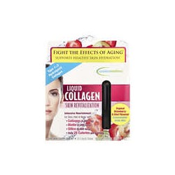 Applied Nutrition, Colágeno líquido, Revitalización de la piel, Sabor a fresa y kiwi tropicales, 10tubos de líquido, 10ml cada u