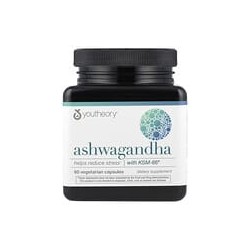 Youtheory, Ginseng indio, 500 mg, 60cápsulas vegetales