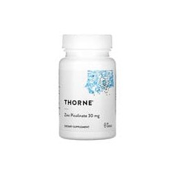 Thorne, Picolinato de zinc, 30mg, 60cápsulas