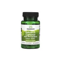 Swanson, Indol-3-carbinol con resveratrol, 200 mg, 60 cápsulas