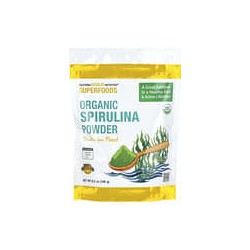 California Gold Nutrition, Superalimentos, Polvo de espirulina orgánica, 240g (8,5oz)