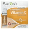 Aurora Nutrascience, VitaminaC liposomal Micro-Pack+, 1000mg, 30sobres de una porción individual con contenido líquido, 7ml (0,2
