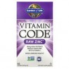 Garden of Life, VitaminCode, RAWZinc, 60cápsulas veganas