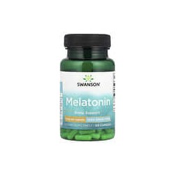 Swanson, Melatonina, 3 mg, 120 cápsulas