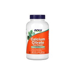 NOW Foods, Citrato de Calcio, Polvo puro, 8 oz (227 g)