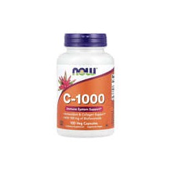 NOW Foods, Vitamina C-1000, 100cápsulas vegetales