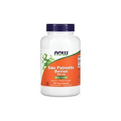 NOW Foods, Bayas de palma enana americana, 550mg, 250cápsulas vegetales