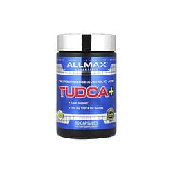 ALLMAX, TUDCA, Protector hepático, 60cápsulas