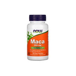 NOW Foods, Maca, 500mg, 100cápsulas vegetarianas