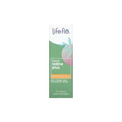 Life-flo, Yodo líquido plus, Naranja natural, 150 mcg, 59 ml (2 oz. líq.)
