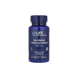 Life Extension, Se-metil L-selenocisteína, 200 mcg, 90 cápsulas vegetales