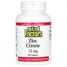 Natural Factors, Citrato de zinc, 15mg, 90comprimidos