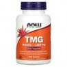 NOW Foods, TMG, Suplemento de refuerzo hepático, 1000mg, 100comprimidos