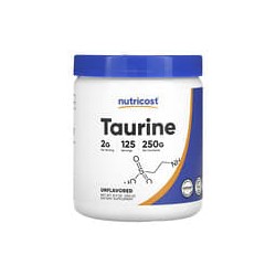 Nutricost, Taurina, Sin sabor`` 250 g (8,9 oz)
