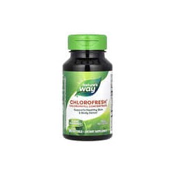 Nature's Way, Chlorofresh, Concentrado de clorofila, 100mg, 90cápsulas blandas (50mg por cápsula blanda)