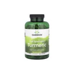 Swanson, FullSpectrum®, Cúrcuma, 1440mg, 240cápsulas (720mg por cápsula)