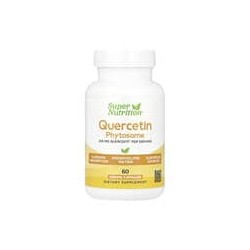 Super Nutrition, QuercetinPhytosome Quercefit®, Fitosoma de quercetina, 250mg, 60cápsulas vegetales