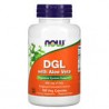 NOW Foods, DGL con aloe vera, 400 mg, 100 cápsulas vegetales