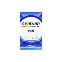 Centrum, Suplemento multivitamínico para hombres, 120comprimidos