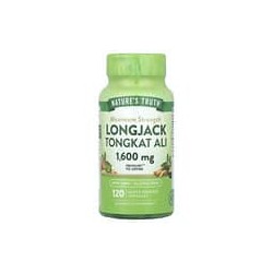 Nature's Truth, Longjack, Tongkat ali, Máxima concentración, 1600 mg, 120 cápsulas de liberación rápida (800 mg por cápsula)