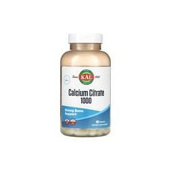 KAL, Citrato de calcio1000, 333 mg, 180comprimidos