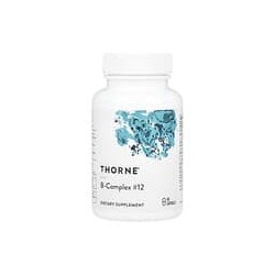 Thorne, B-Complex 12, 60 cápsulas vegetarianas