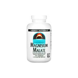 Source Naturals, Malato de magnesio, 3750mg, 200cápsulas (625mg por cápsula)