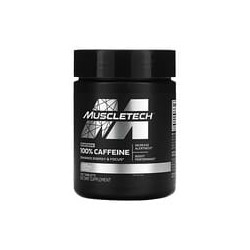 MuscleTech, Línea esencial, Cafeína al 100% platino, 220mg, 125comprimidos