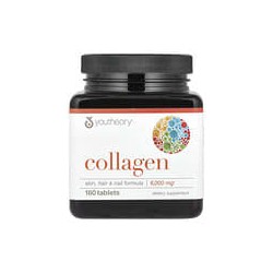 Youtheory, Colágeno, 6000 mg, 160 comprimidos (1000 mg por comprimido)