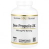California Gold Nutrition, Propóleo de abeja2X, Extracto concentrado, 500mg, 240cápsulas vegetales