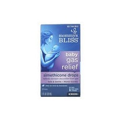 Mommy's Bliss, Alivio para los gases, Gotas de simeticona, Recién nacido+, 30ml (1oz.líq.)