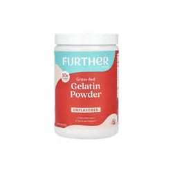 Further Food, Gelatina en polvo prémium, sin sabor, 450 g (16 oz)