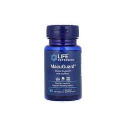Life Extension, MacuGuard, Refuerzo ocular con azafrán, 60cápsulas blandas