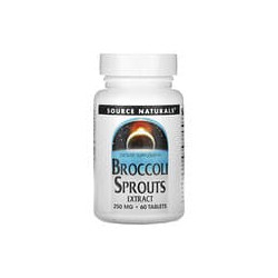 Source Naturals, Extracto de brotes de brócoli, 250 mg, 60 comprimidos (125 mg por comprimido)