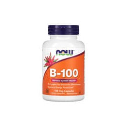 NOW Foods, B-100, 100cápsulas vegetales