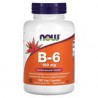 NOW Foods, VitaminaB6, 100mg, 250cápsulas vegetales