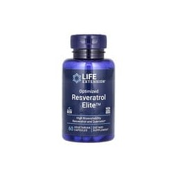 Life Extension, Resveratrol optimizado Elite, 60cápsulas vegetales