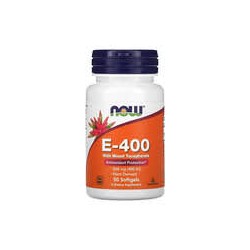 NOW Foods, E-400, 268 mg (400 UI), 50 cápsulas blandas