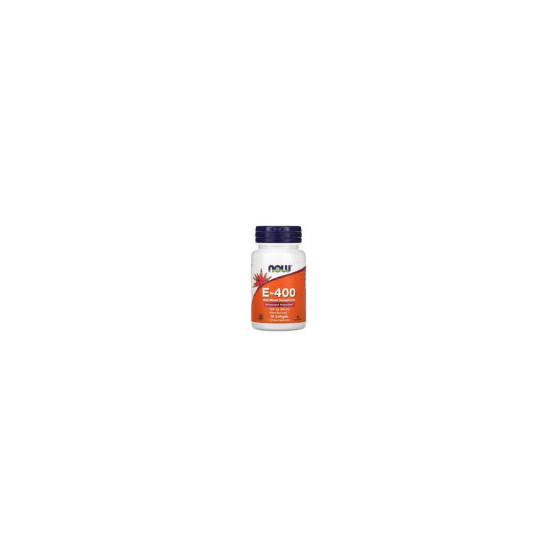 NOW Foods, E-400, 268 mg (400 UI), 50 cápsulas blandas