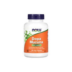 NOW Foods, L-dopa y Mucuna, 180cápsulas vegetales