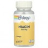 Solaray, Niacina, 500 mg, 100 cápsulas vegetales