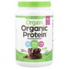 Orgain, Proteína orgánica en polvo, A base de plantas, Dulce de chocolate cremoso, 920 g (2,03 lb)