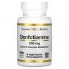 California Gold Nutrition, Benfotiamina, 300mg, 90cápsulas vegetales