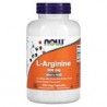 NOW Foods, L-arginina, 500mg, 250cápsulas vegetales