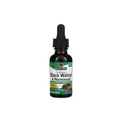 Nature's Answer, Nuez negra y ajenjo, Extracto fluido, Sin alcohol, 2000mg, 30 ml (1oz.líq.)