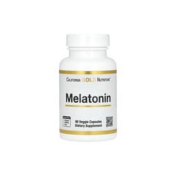 California Gold Nutrition, Melatonina,3mg, 90cápsulas vegetales