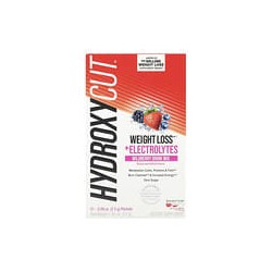 Hydroxycut, Mezcla para preparar bebidas con electrolitos y pérdida de peso, Baya silvestre, 21 sobres, 2,5 g (0,09 oz) cada uno
