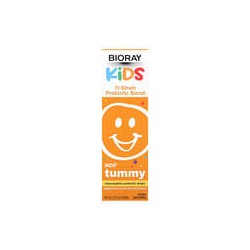 Bioray, Kids, NDFTummy, Mezcla de 11cepas probióticas, Sabor a frambuesa, 60ml (2oz.líq.)