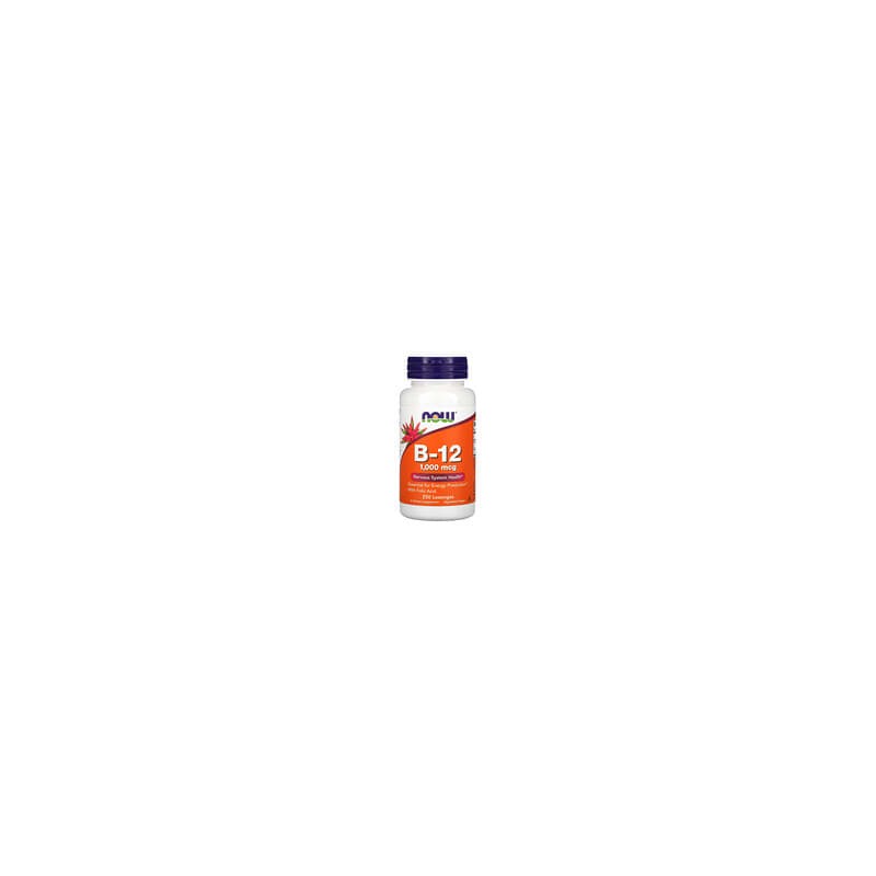 NOW Foods, VitaminaB12, 1000mcg, 250pastillas