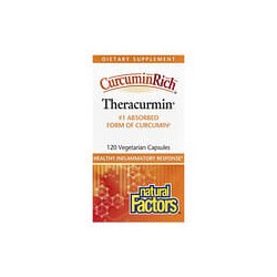 Natural Factors, CurcuminRich, Theracurmin, 120cápsulas vegetales